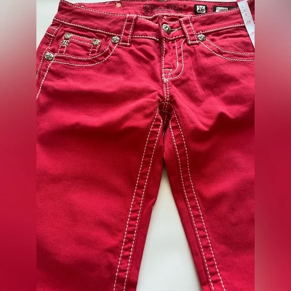 Miss Me Skinny Jeans Size 26 - Picture 2 of 11